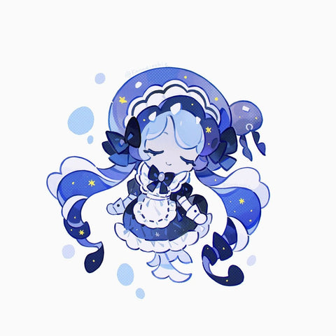 Cookie Run Kingdom Frilled Jellyfish Cookie Dual Styles Cosplay Costume Pre-sale Custom - Coscosmos
