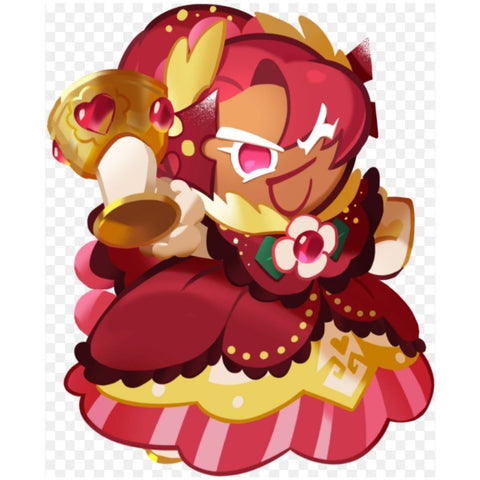 Cookie Run Kingdom Hollyberry Cookie Original & Grand Presence Cosplay Costume - Coscosmos