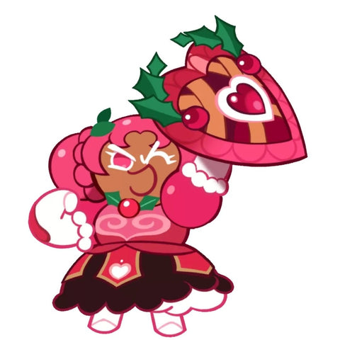 Cookie Run Kingdom Hollyberry Cookie Original & Grand Presence Cosplay Costume - Coscosmos
