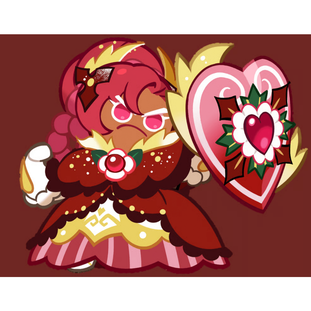Cookie Run Kingdom Hollyberry Cookie Original & Grand Presence Cosplay Costume - Coscosmos