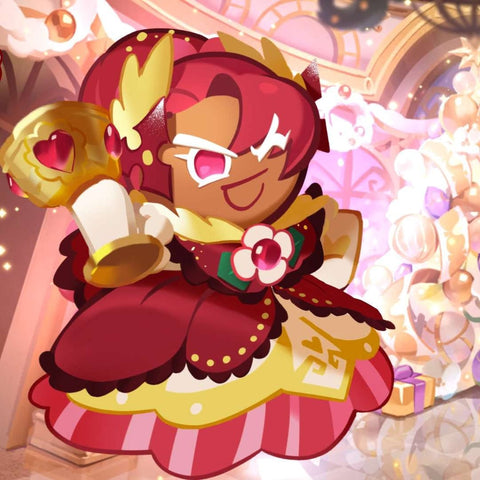 Cookie Run Kingdom Hollyberry Cookie Original & Grand Presence Cosplay Costume - Coscosmos