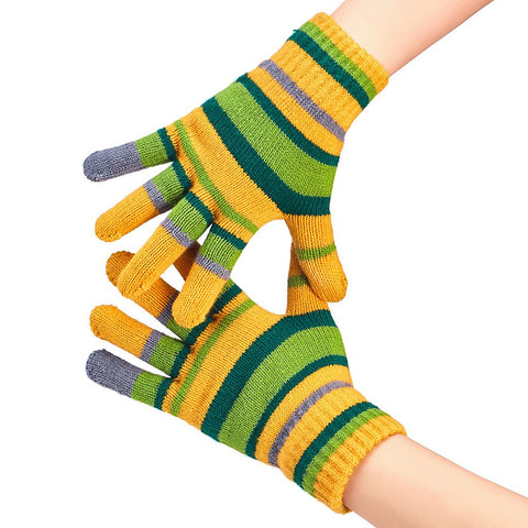 Coraline Striped Gloves Cosplay Costume – Perfect for Halloween & Cosplay Enthusiasts - Coscosmos