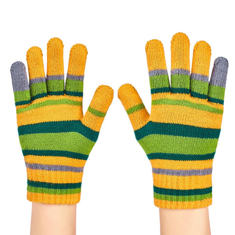 Coraline Striped Gloves Cosplay Costume – Perfect for Halloween & Cosplay Enthusiasts - Coscosmos