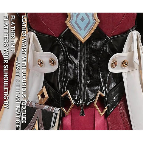 德拉克斯原神莉奈娅cos服博闻异旅C服二次元游戏同款cosplay服装 - Coscosmos