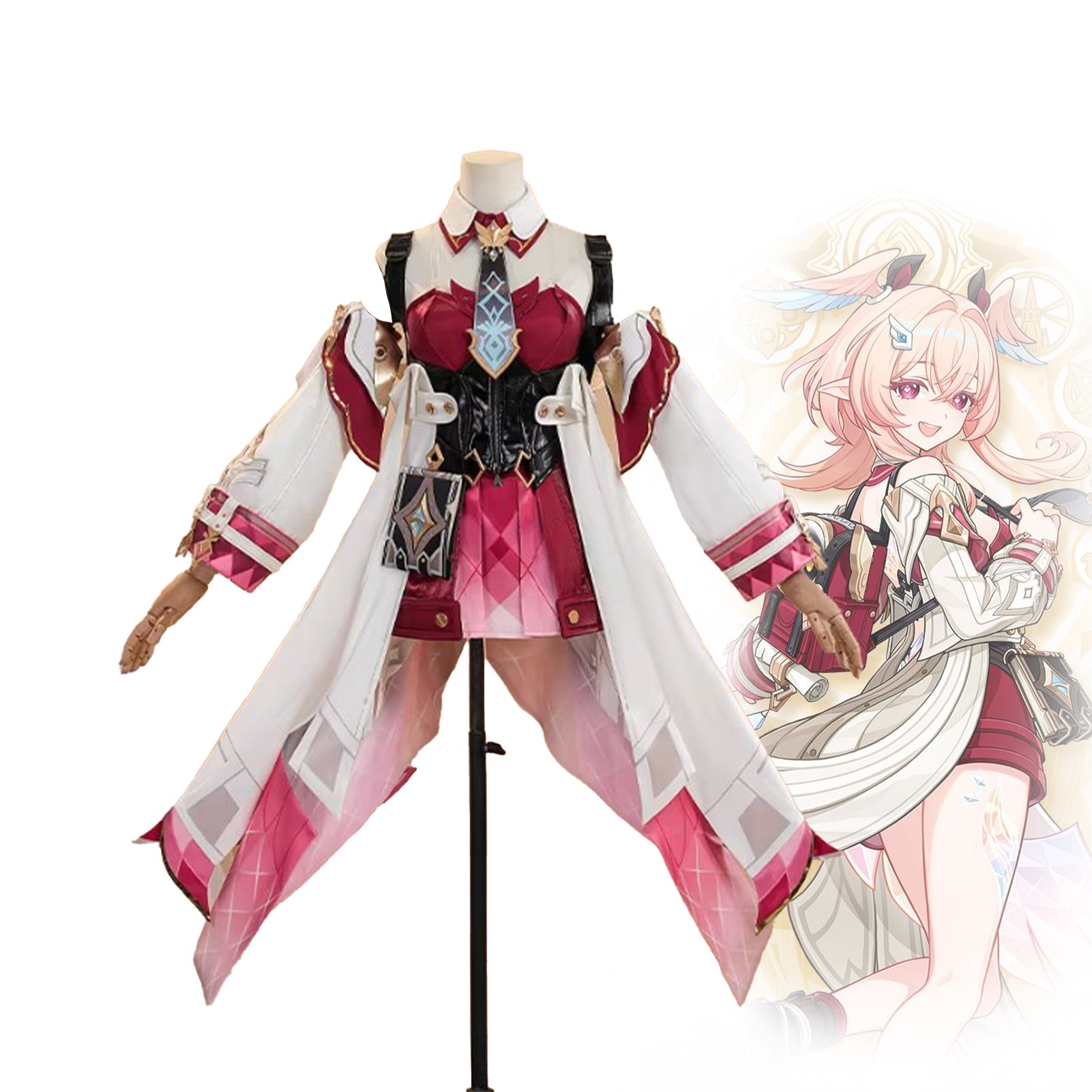 德拉克斯原神莉奈娅cos服博闻异旅C服二次元游戏同款cosplay服装 - Coscosmos