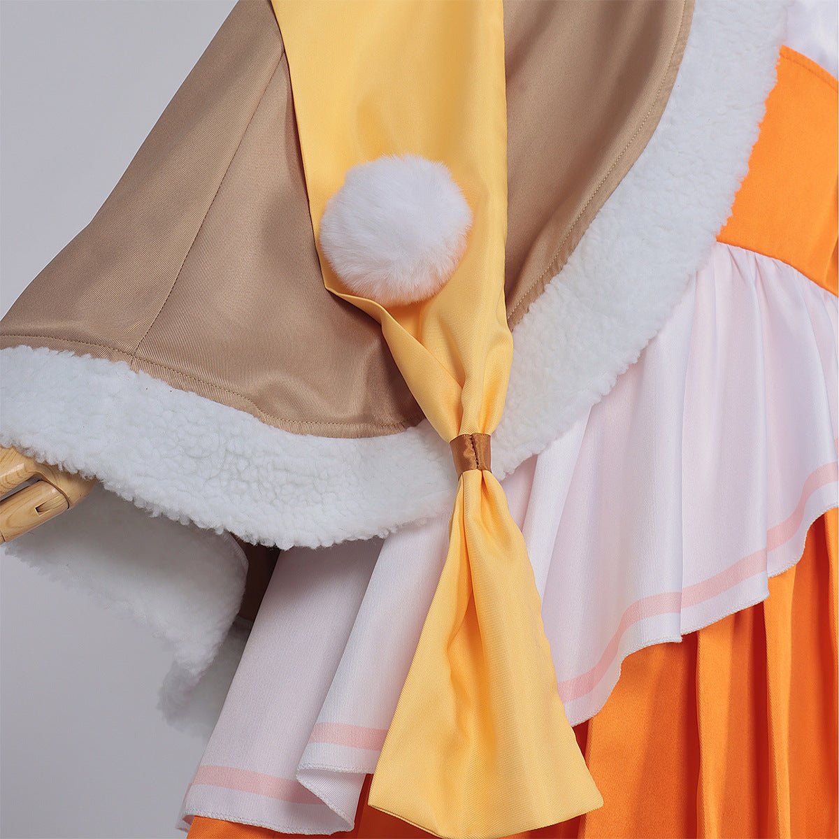 Cosmic Princess Kaguya! Tanuki Off - the - Shoulder Wide Sleeve Cosplay Costume Full Set - Coscosmos