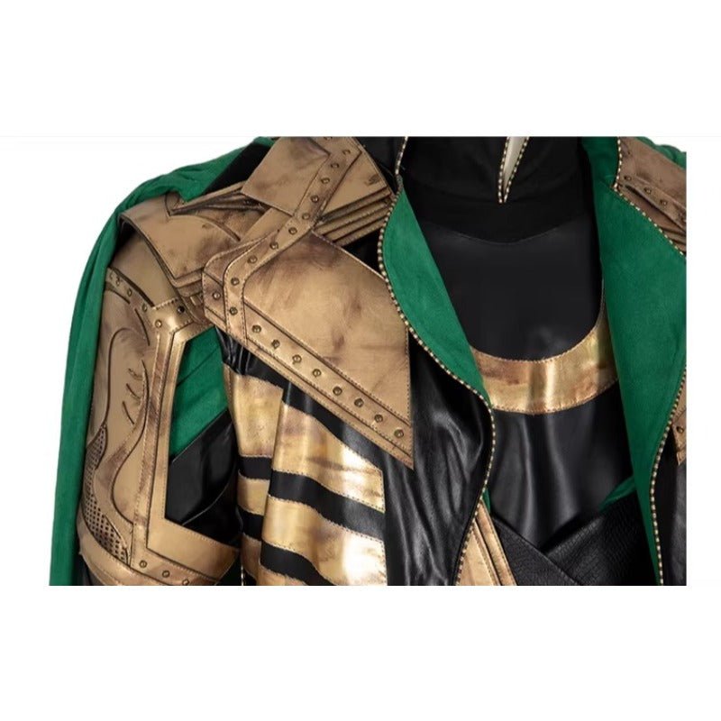 Custom Loki Season 1 TVA Variant Full Armor Upgrade Cosplay Costume Set – Tailor - Made for Authentic Look - Coscosmos