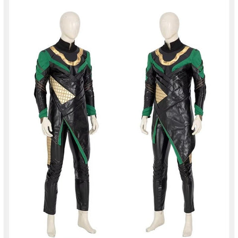 Custom Loki Season 1 TVA Variant Full Armor Upgrade Cosplay Costume Set – Tailor - Made for Authentic Look - Coscosmos
