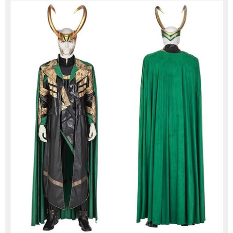 Custom Loki Season 1 TVA Variant Full Armor Upgrade Cosplay Costume Set – Tailor - Made for Authentic Look - Coscosmos