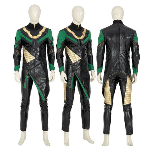 Custom Loki Season 1 TVA Variant Full Armor Upgrade Cosplay Costume Set – Tailor - Made for Authentic Look - Coscosmos