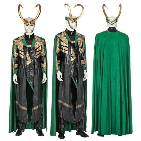 Custom Loki Season 1 TVA Variant Full Armor Upgrade Cosplay Costume Set – Tailor - Made for Authentic Look - Coscosmos