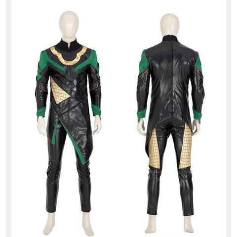 Custom Loki Season 1 TVA Variant Full Armor Upgrade Cosplay Costume Set – Tailor - Made for Authentic Look - Coscosmos