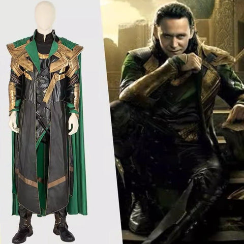 Custom Loki Season 1 TVA Variant Full Armor Upgrade Cosplay Costume Set – Tailor - Made for Authentic Look - Coscosmos
