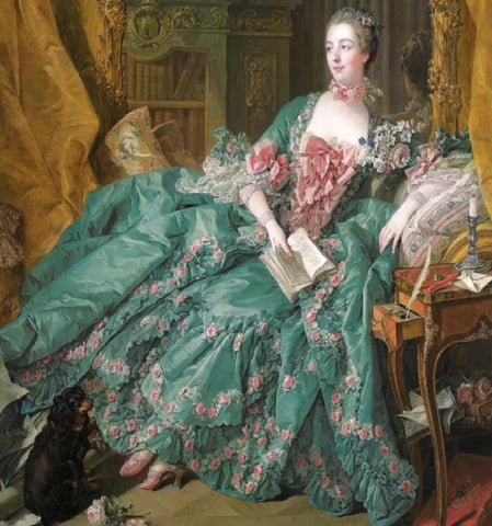 Custom Made Mint Green Rococo Ball Gown, Marie Antoinette Victorian Dress, Baroque French Court Costume with Pannier - Coscosmos