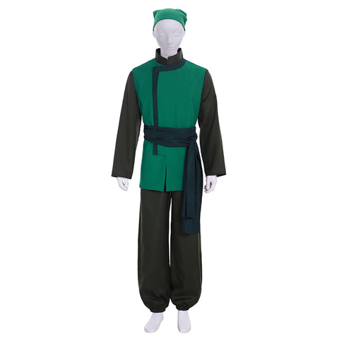 Avatar: The Last Airbender Cabbage Merchant Cosplay Costume with Belt & Hat