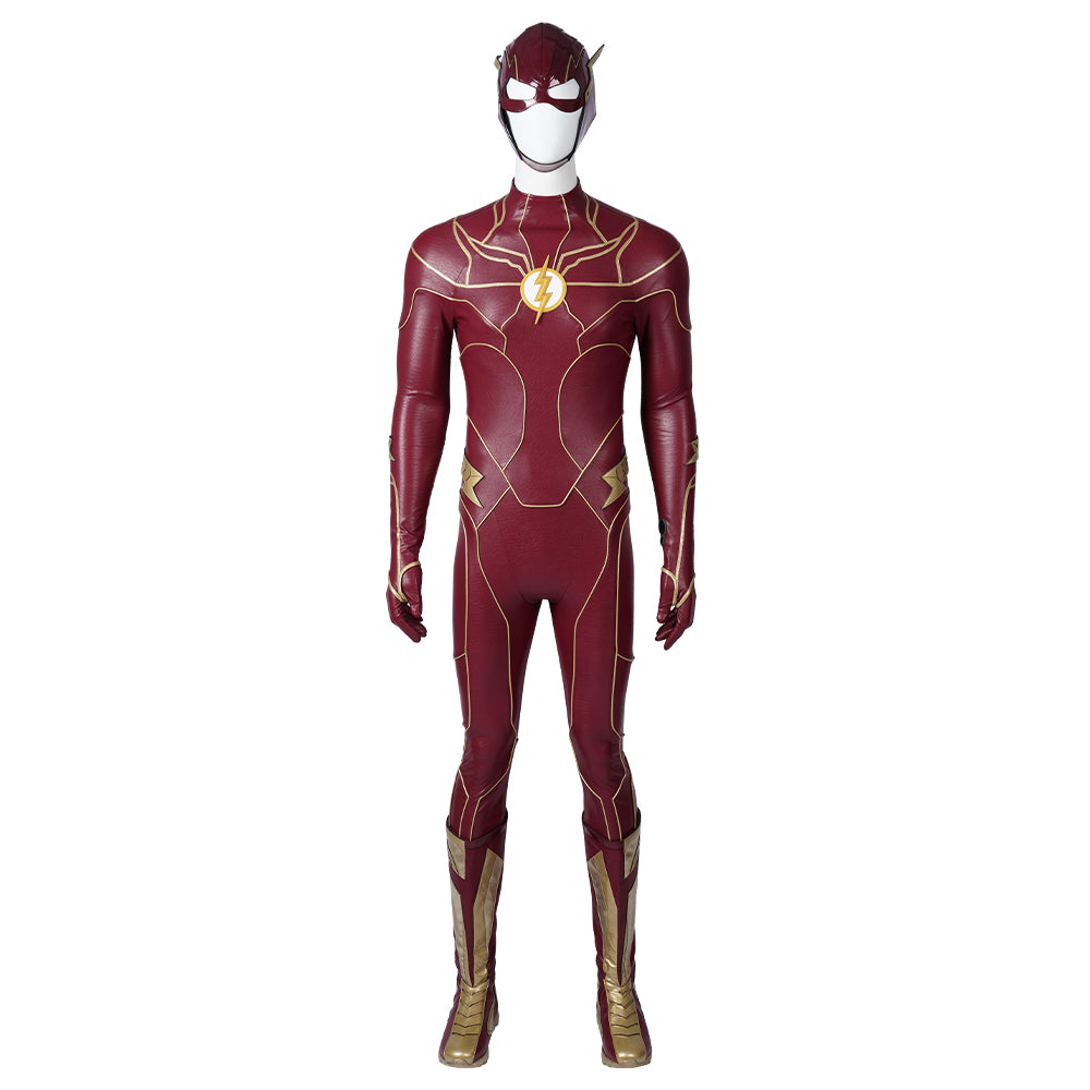 The Flash 2023 Halloween Cosplay Barry Allen Costume Bodysuit Set