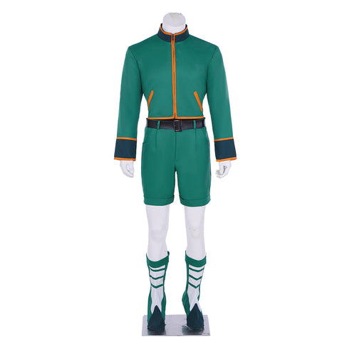 Hunter x Hunter Gon Freecss Cosplay Costume Green Suit Outfit