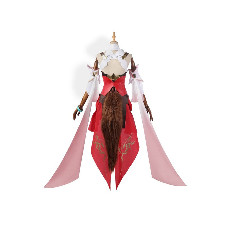 Honkai: Star Rail Tingyun Cosplay Dress Costume with Accessories for Women