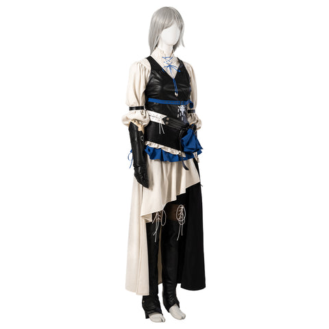 Jill Warrick Cosplay Costume from Final Fantasy XVI - FF16 Halloween Carnival Suit