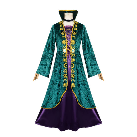 Hocus Pocus Winifred Sanderson Cosplay Costume In Stock