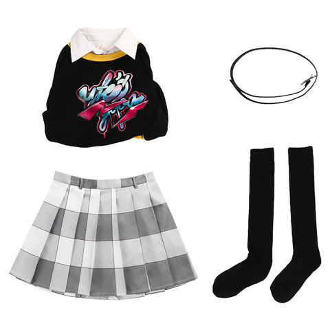 Persona 5 Motoha Arai Cosplay Costume - The Phantom X Game Outfit