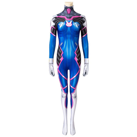 Overwatch D.Va Digital Printed Cosplay Costume - Full Outfit for Fans