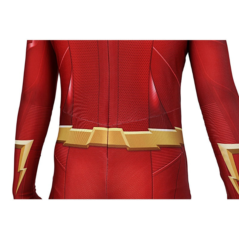 The Flash Season 5 Barry Allen Cosplay Costume Jumpsuit Mask Full Set 3D Print