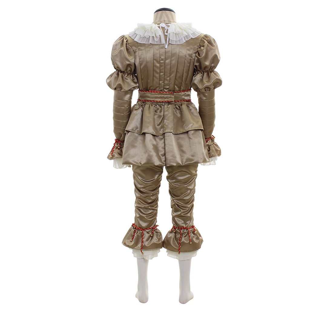 Pennywise The Dancing Clown Cosplay Costume - Movie It Chapter Two Stephen King Horror Fancy Dress for Adults