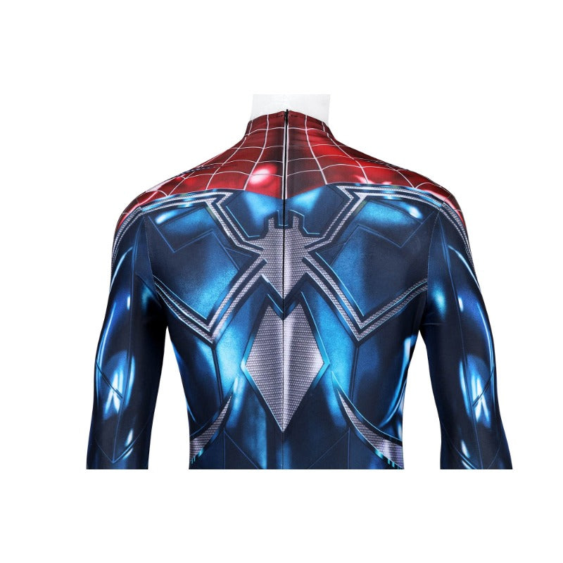 Spiderman The Resilient Suit Printed Cosplay Costume – Spider-man Halloween Suit