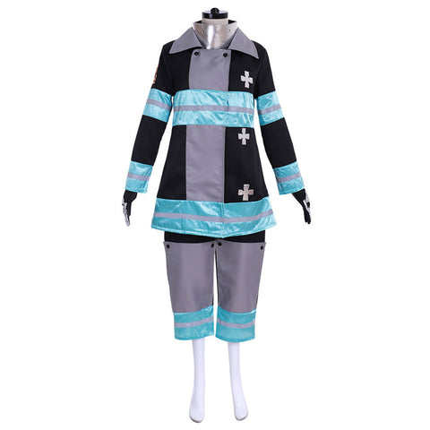 Fire Force Enen no Shouboutai Kotatsu Tamaki Battle Suit Cosplay Costume