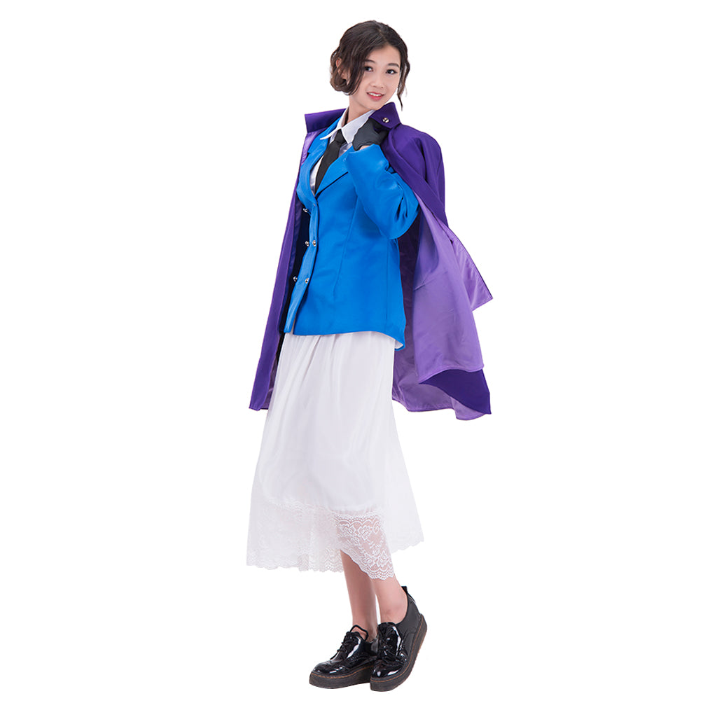 Hetalia: Axis Powers France Nyotalia Female Dress Cosplay Costume