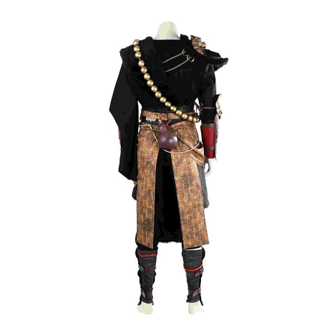 Black Myth Wukong Erlang Shen Cosplay Costume Yaoguai King Full Set for Adults Halloween Party