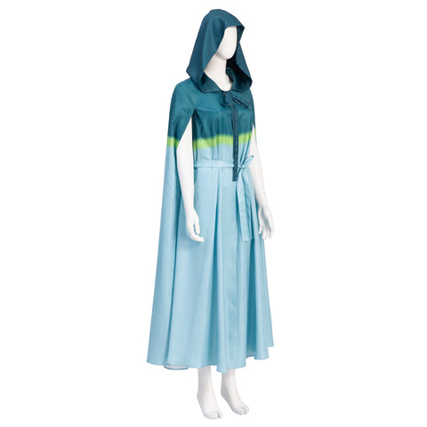 Jane Foster Valkyrie Cosplay Costume - Love and Thunder Movie-Inspired Cape, Hooded Cloak, and Halloween Party Outfit