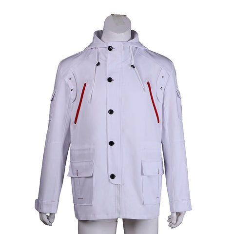 Kamen Rider Go Shijima White Jacket Coat Cosplay Costume - Authentic Anime Cosplay Outfit