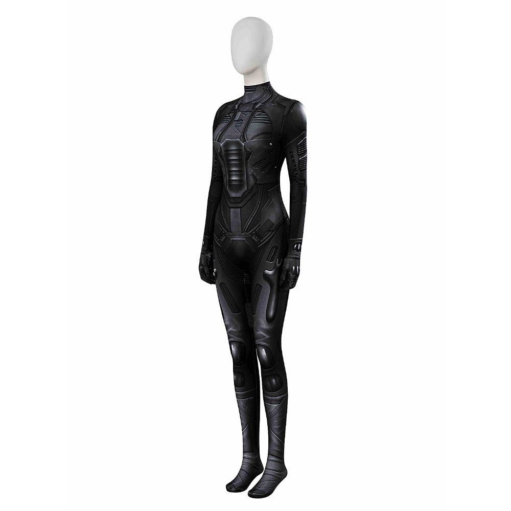 3D Cosplay Costume for Paul Atreides and Chani, Black Jumpsuit, Halloween Party Outfit