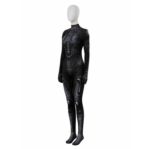 3D Cosplay Costume for Paul Atreides and Chani, Black Jumpsuit, Halloween Party Outfit