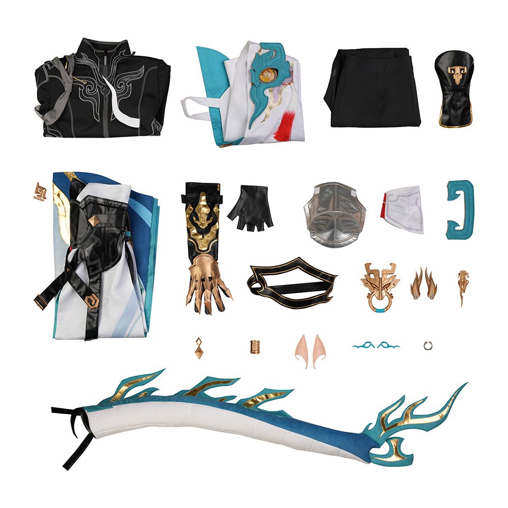 Dan Heng Imbibitor Lunae Azure Dragon Vidyadhara Form Statue - Coscosmos