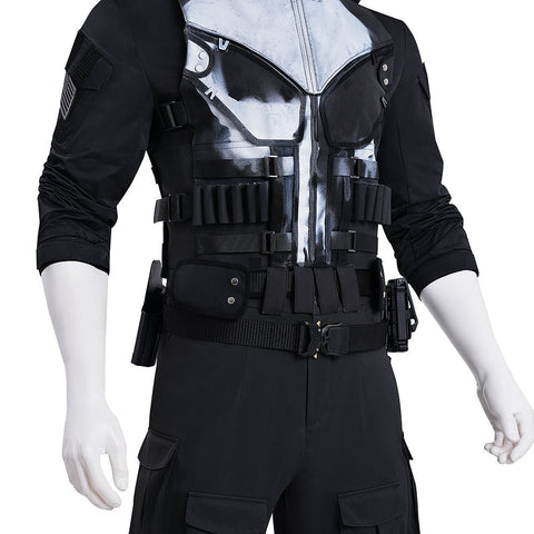 Daredevil: Born Again - Punisher Cosplay Costume for TV Series Fans - Coscosmos