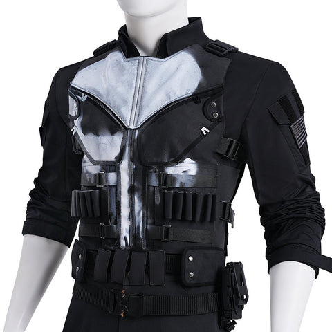 Daredevil: Born Again - Punisher Cosplay Costume for TV Series Fans - Coscosmos