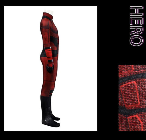 Daredevil: Born Again Season 1 Cosplay Costume for Kids – Zentai Suit, Bodysuit, Superhero Jumpsuit for Boys and Girls - Coscosmos