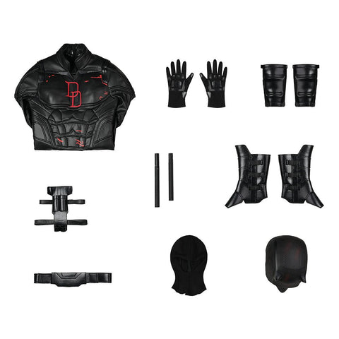Daredevil: Born Again (Season 2) - Daredevil Black Suit Cosplay Costume - Coscosmos