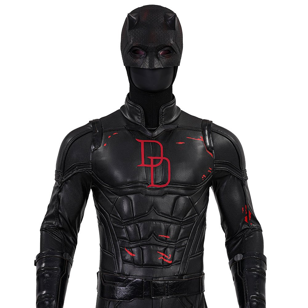 Daredevil: Born Again (Season 2) - Daredevil Black Suit Cosplay Costume - Coscosmos