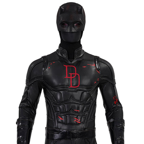 Daredevil: Born Again (Season 2) - Daredevil Black Suit Cosplay Costume - Coscosmos