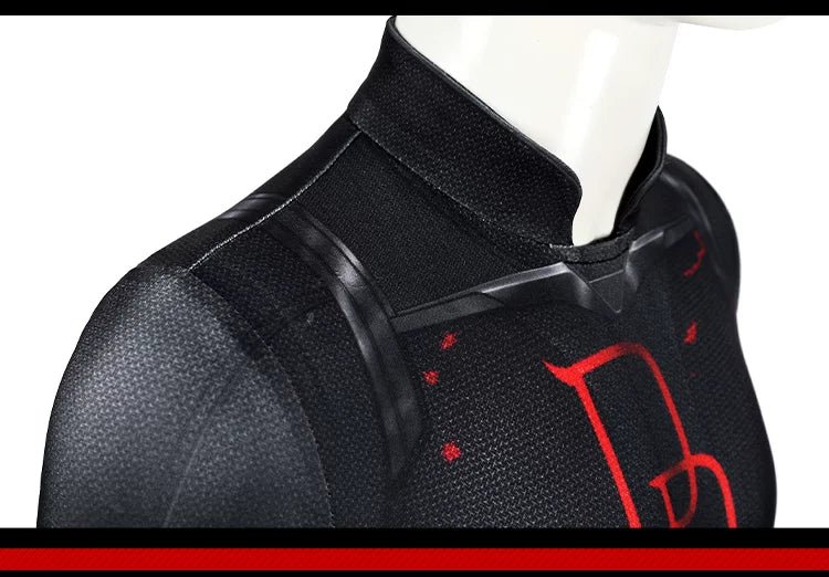 Daredevil: Born Again Season 2 Matt Murdock Child’s Bodysuit Cosplay Costume Set – Premium Superhero Jumpsuit for Kids - Coscosmos