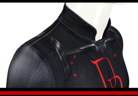 Daredevil: Born Again Season 2 Matt Murdock Child’s Bodysuit Cosplay Costume Set – Premium Superhero Jumpsuit for Kids - Coscosmos