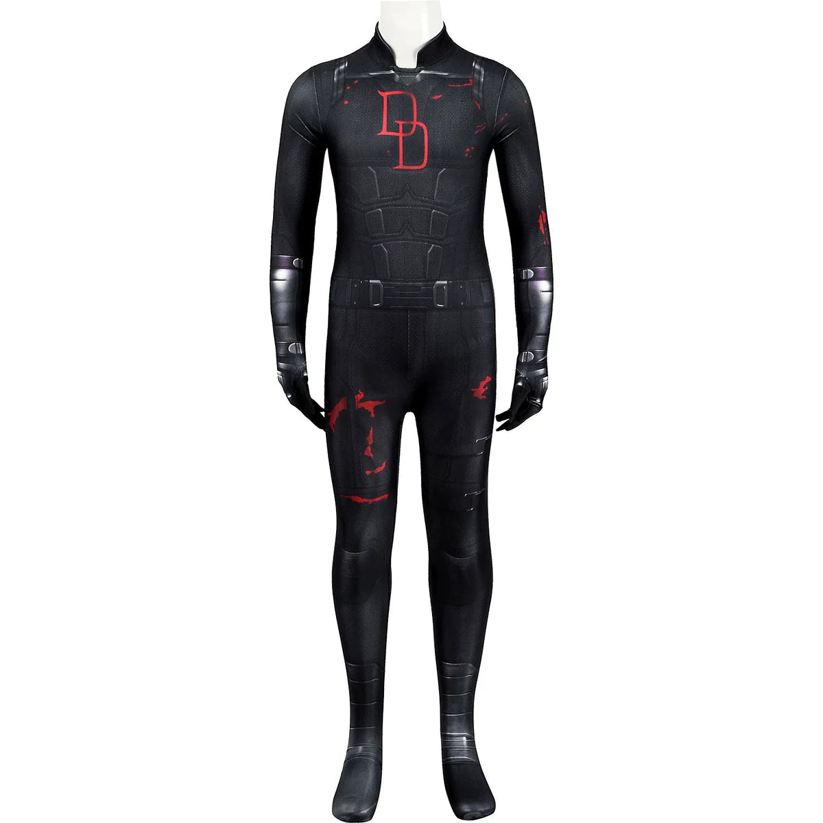Daredevil: Born Again Season 2 Matt Murdock Child’s Bodysuit Cosplay Costume Set – Premium Superhero Jumpsuit for Kids - Coscosmos