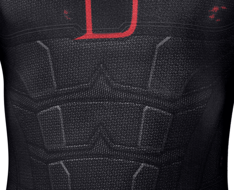 Daredevil: Born Again Season 2 Matt Murdock Cosplay Jumpsuit – Marvel Licensed Spandex Bodysuit for Fans - Coscosmos