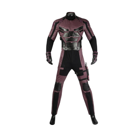 Daredevil Matt Murdock Full Cosplay Costume Set - Complete Suit with Accessories - Coscosmos