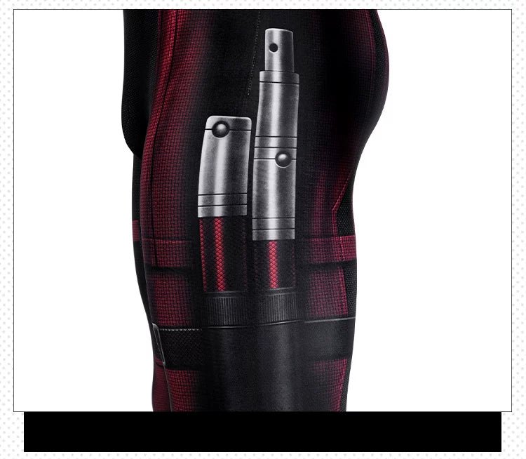 Daredevil Matt Murdock Red Jumpsuit Zentai Suit Cosplay Costume – Superhero Bodysuit for Comic Con, Halloween, and Themed Events - Coscosmos