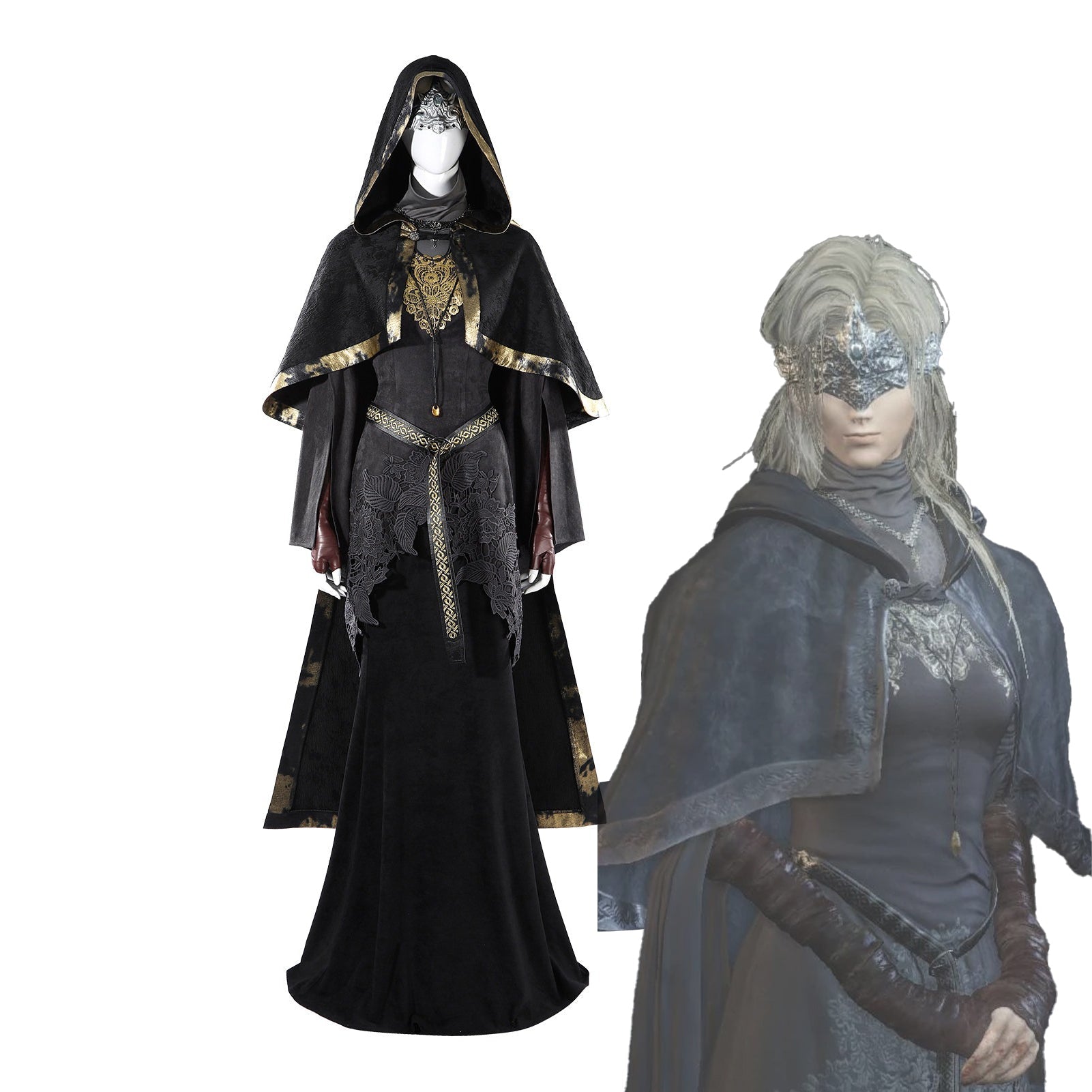 Dark Souls III Fire Keeper Cosplay Costume – Full Set Dark Souls III Game Role - Playing Outfit for Fans - Coscosmos